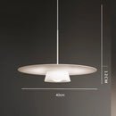 Circular Coffee Shop Pendant Light 40CM | Minimalist Designer Homestay Lamp by Ljojo