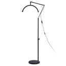 16 Inch LED Half Moon Lash Light 3000K-6000K Floor Ring Lamp for Beauty and Skincare by Ljojo