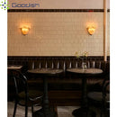 Ljojo Glass Petal LED Wall Lamp Creative Lights for Home Decoration Chandelier