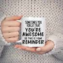 Ljojo Men's Inspirational Funny Coffee Mug 11 oz, Birthday Christmas Novelty Gift