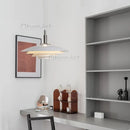 Mid Century Pendant Light Adjustable Gradient White Red Fixture Chandeliers for Dining Kitchen by Ljojo
