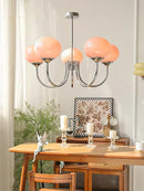 Nordic Vintage Glass LED Pendant Lights Elegant Chandelier by Ljojo