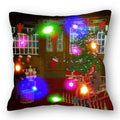 Christmas Santa LED Light Pillowcase for Home Decor, 45x45cm - Ljojo