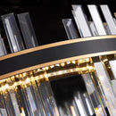 Ljojo Luxury Crystal Living Room Chandelier Modern Pendant Light Indoor Lighting