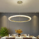 Luxury Nordic Multi-Ring Metal LED Pendant Lights for Hotel Villa | Ljojo
