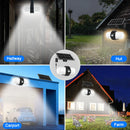 Ljojo 1000LM Solar Security Motion Sensor Flood Lights for Outdoor Garden