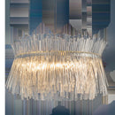 Luxury Chrome Crystal Chandelier Pendant Lamp for Living Room Bedroom Ljojo