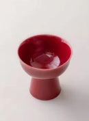 High Footed Ceramic Plate for Chinese Afternoon Tea Desserts by Ljojo
