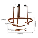 Ljojo LED Pendant Light Chandeliers for Modern Living Room and Dining Room