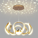 Ljojo Modern Lustre LED Chandelier Pendant Light for Home Decoration