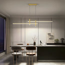 Ljojo Minimalist LED Pendant Chandelier for Kitchen Island Dining Table