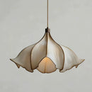 Japanese Wabi-Sabi Petal Shape Pendant Light Chandelier for Dining and Bedroom by Ljojo