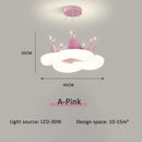 Ljojo LED Pendant Chandelier for Kids Room, Living Room, Bedroom - Full Spectrum Eye Light