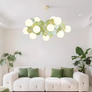 Nordic Style Led Chandeliers | Green Magic Beans Pendant Lamp for Home Decor by Ljojo