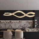 Ljojo Luxury Crystal Chandelier Pendant Light for Living Room - Modern Ceiling Light Fixture