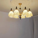 Gold Glass Ceiling Chandelier Modern Living Room Bedroom Lighting by Ljojo