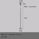 Black Silver Adjustable Wire Art Deco Chandelier for Dining Room by Ljojo