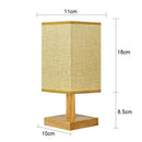 LED Table Lamps Simple Chinese Style Dimmable USB Plug Night Light Fabric Lampshade by Ljojo