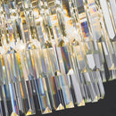 Ljojo Luxury Crystal Chandelier: Elegant Dining Room Pendant Lamp for Indoor Lighting
