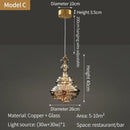 Ljojo Luxury Crystal Glass Chandelier for Dining, Bedroom, Living Room