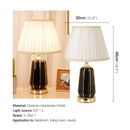 Ljojo Luxe Ceramic Table Lamp for Elegant Living Spaces