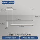 Nordic Led Ceiling Chandelier Dimmable Pendant Lamp for Living Room by Ljojo