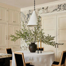 Nordic Wabi Sabi Plaster Pendant Light Minimalist Chandelier for Dining Room by Ljojo