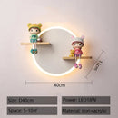 Children room LED Wall lamp Modern Aisle Creative Nordic Wall Light Home Decor Ljojo