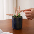Ljojo™ Ceramic Flower Vase: European Light Luxury Home Decor Mini Hydroponic Ornament