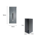 3W LED Stairs Light Wall Lamp Motion Sensor Night Light by Ljojo - Aluminum Foot Stairway Decor