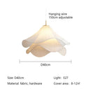 Nordic Flowers Cloth Pendant Lights Chandelier for Dining Room Kitchen Bedroom Ljojo