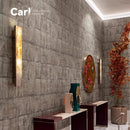 Nordic Luxury Designer Wall Lamp for Living Room | Ljojo Minimalist Marble Exhibition Hall Lighting