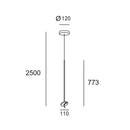 Ljojo Long Arm LED Wall Lamp Minimalist Office Bedside Sconce Home Decoration Wall Lights