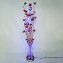 Ljojo Modern Aluminum Wire LED Floor Lamp for Living Room & Bedroom