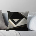 Gray Geometric Style Pillow Cover for Home Decor - Ljojo