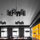 LED Pendant Chandelier U-Shape Design Minimalist Home Room Decoration Light by Ljojo