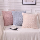 Ljojo Luxury Fluffy Fur Pillow Cover Modern Home Decorative Cushions