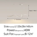 Ljojo Minimalist LED Pendant Lights for Dining Room, Restaurant, and Living Room