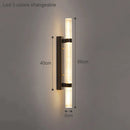 Ljojo Modern Long Strip Mesh Wall Lights LED Fixtures for Home Decor in Bedroom