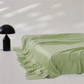 Ljojo 100% Mulberry Silk Flat Bed Sheet - Solid Color Options