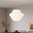 Ljojo Japanese Wabi-Sabi Designer Silk Pendant Light for Living Bedroom Bar Decoration