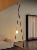 Ljojo Art Deco Dimmable Led Chandelier Lighting Orange Black Glass Bubble Suspension Lamp