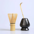 Ljojo Matcha Tea Set Bamboo Whisk Scoop Ceramics Bowl Handmade Ceremony Tool