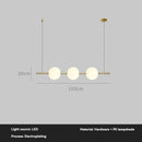 Luxurious Minimalist Dining Table Lamp Chandelier for High-end Restaurants by Ljojo