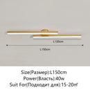 Ljojo LED Strip Ceiling Light - Modern Minimalist Home Decoration Lighting