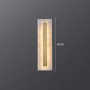 Ljojo Marble Wall Lamp Luxury Art Hotel Copper Bedside Indoor Lighting