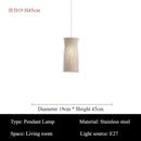 Italian Stainless Steel Pendant Lights Modern Hanging Chandeliers for Living Room Kitchen - Ljojo