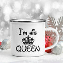 Ljojo Love Connection Couple Mugs, Creative Coffee Cups, Valentines Gifts