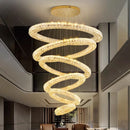 Crystal Chandelier Pendant Light for Luxury Living Room Decor by Ljojo