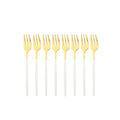 Ljojo Mini Stainless Steel Tea Cake Dessert Forks Set - 8pcs